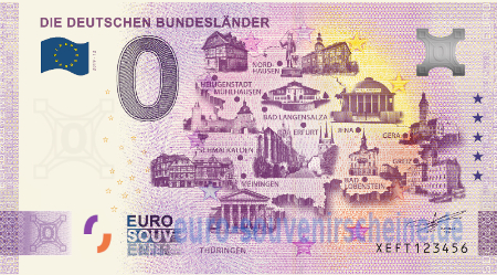 XEFT-2021-12 DIE DEUTSCHEN BUNDESLÄNDER THÜRINGEN