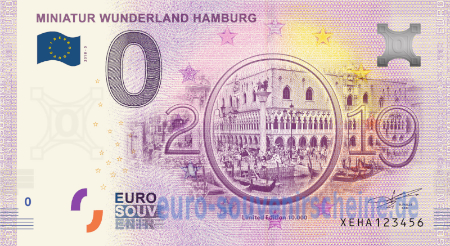 XEHA-2018-5 MINIATUR WUNDERLAND HAMBURG 