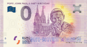 POPE JOHN PAUL II 100th BIRTHDAY